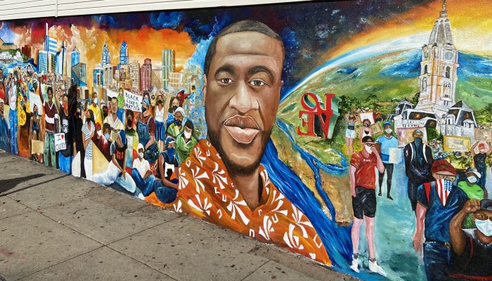 George Floyd Mural Tribute