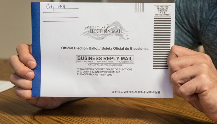 Mail in ballot