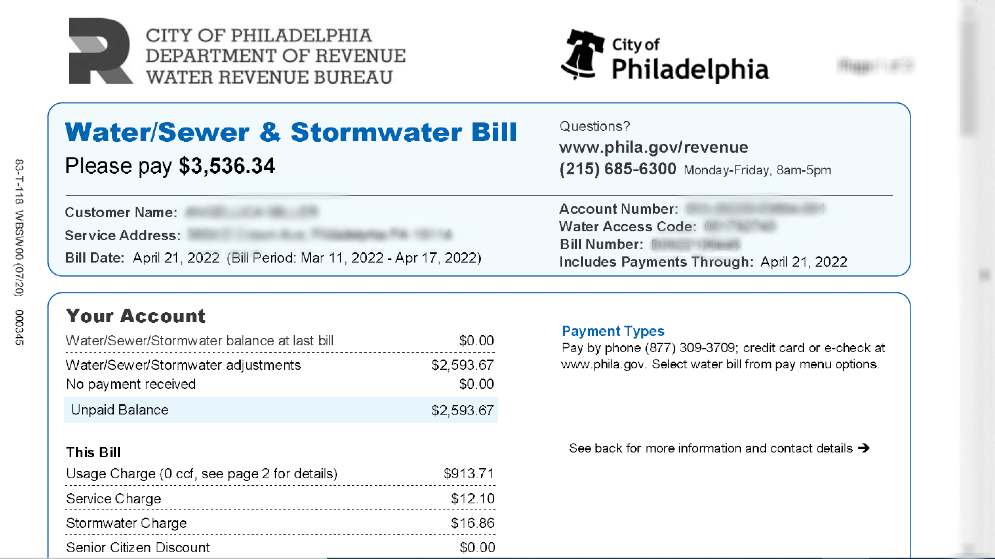 Five reasons tenants should become water customers department of