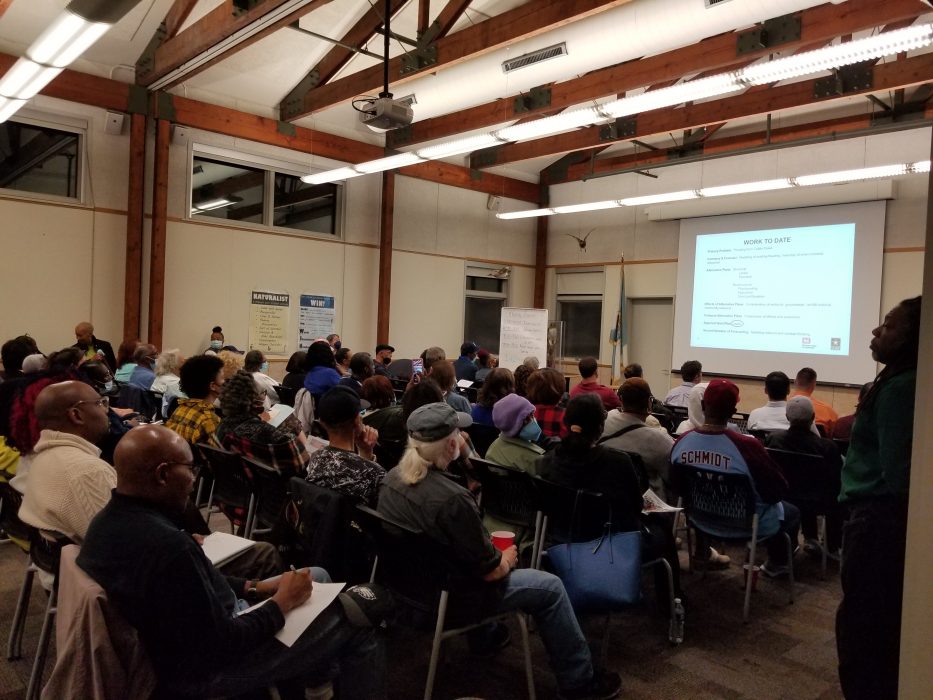 Residence of Eastwick meet to learn about flood prevention measures