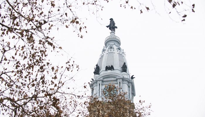 William Penn atop City Hall