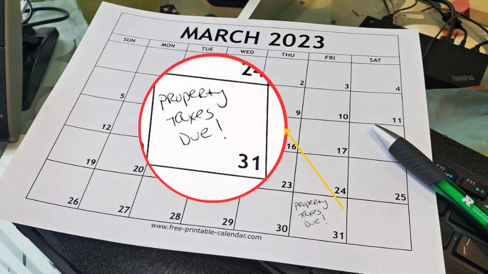 Keeping you posted property taxes due March 31 Department of Revenue