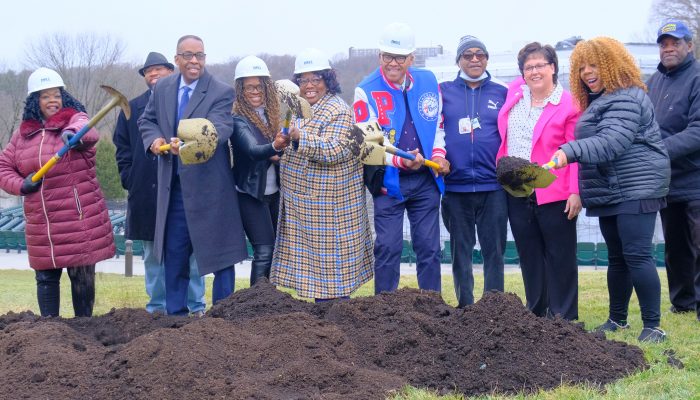 Local radio legends Patty Jackson and Lady B joined City leaders to praise the Dell at a recent groundbreaking ceremony.