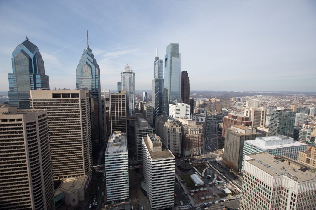 the philadelphia skyline