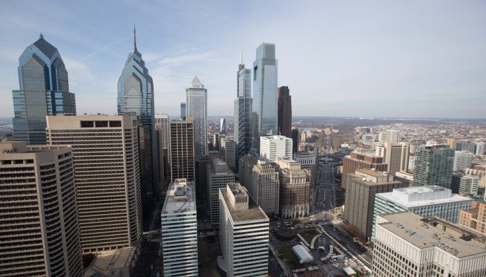 the philadelphia skyline