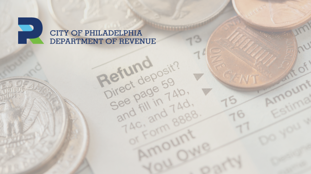 Check your Philly refund status online—anytime, anywhere! Department