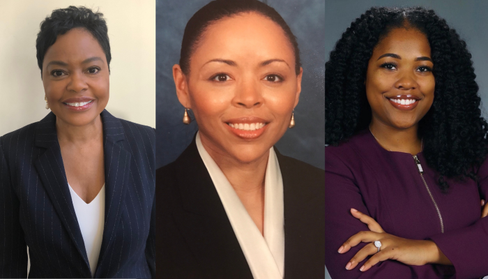 Schaundra Oliver, Vernette Dow, and Desjenee Davis