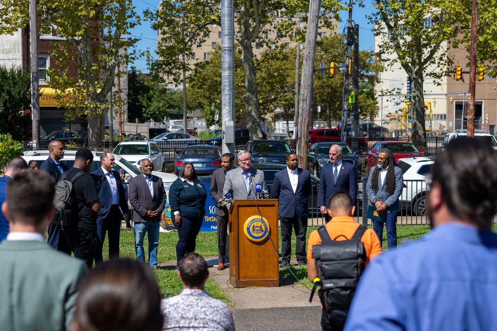 Mayor Kenney and U.S. Senator Bob Casey Announce 25 Million Grant for