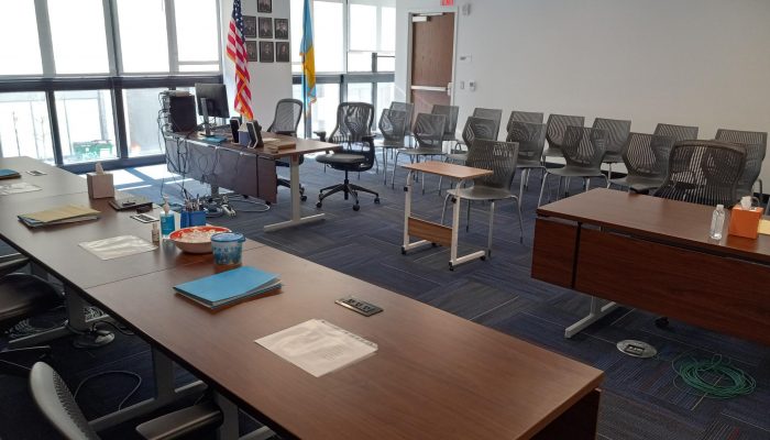 The Philadelphia Police Departments room where discipline hearing take place