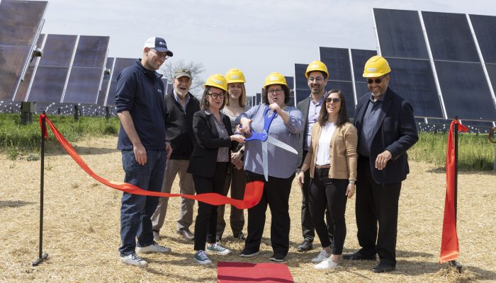 Celebrating the completion of the Adams Solar Project