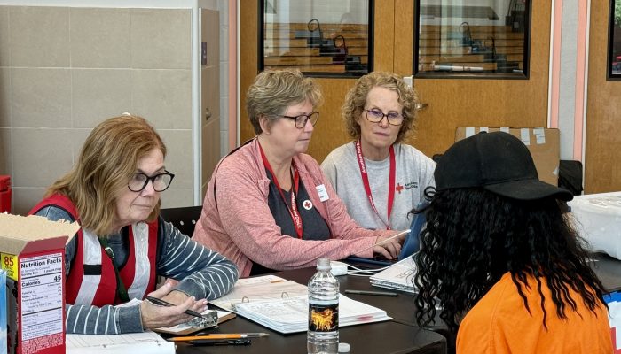 Red Cross helps Client