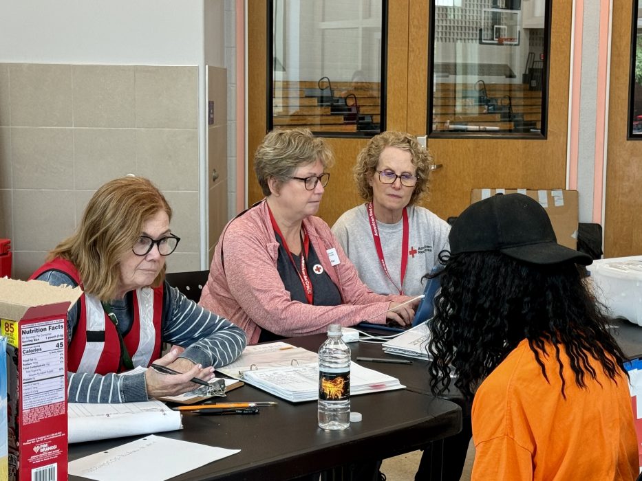 Red Cross helps Client