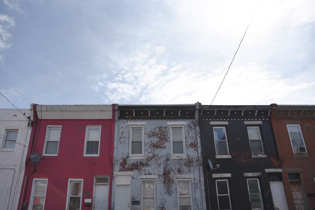 Photo of rowhomes in Philadelphia