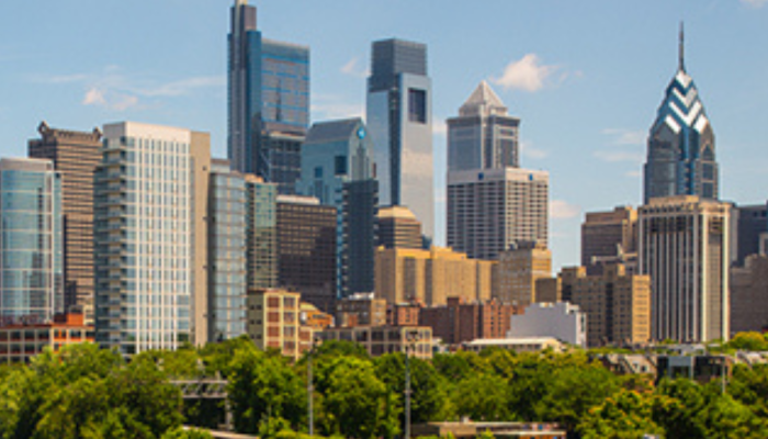 City of Philadelphia skyline