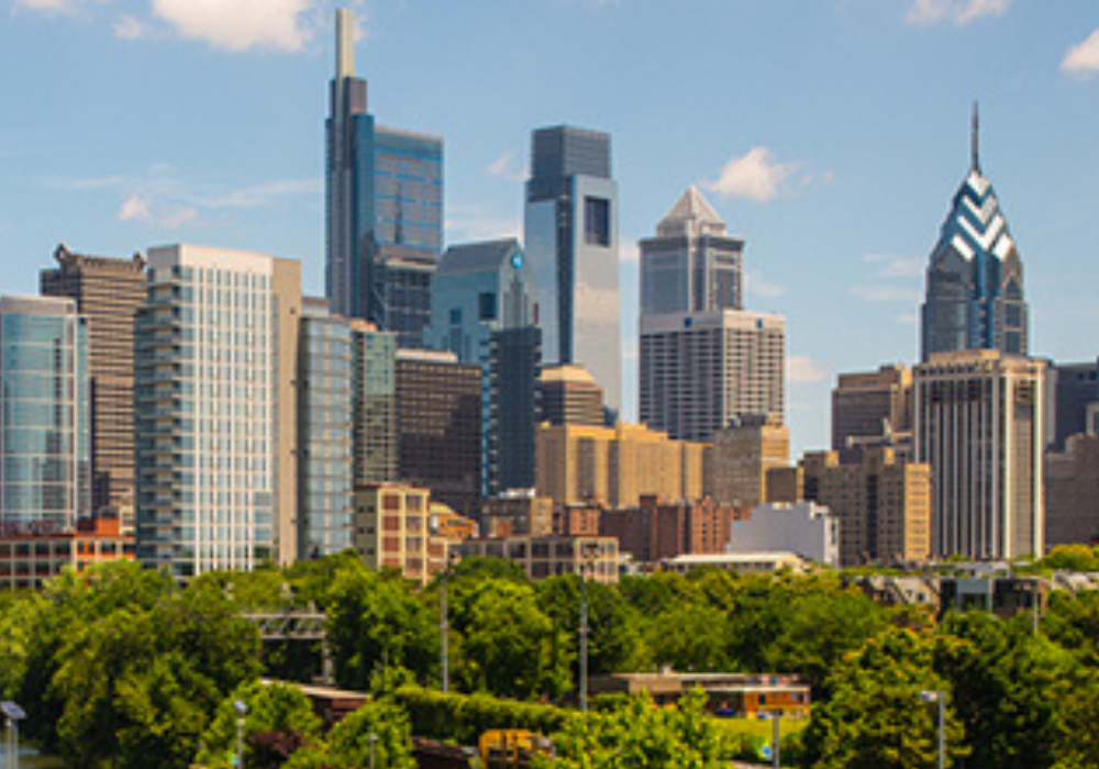 City of Philadelphia skyline
