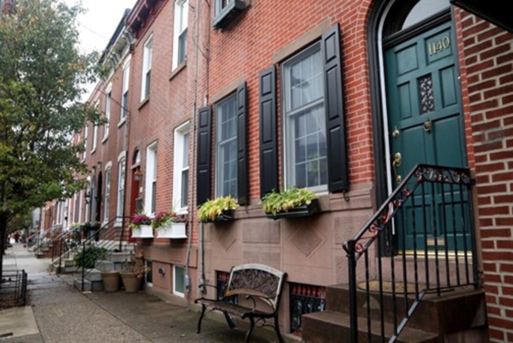 Picture of rowhouses in Philadelphia