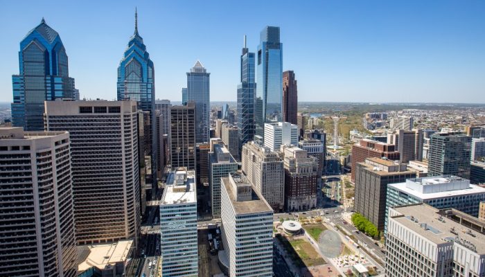 Skyline of Philly