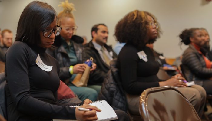 Business owners at a workshop