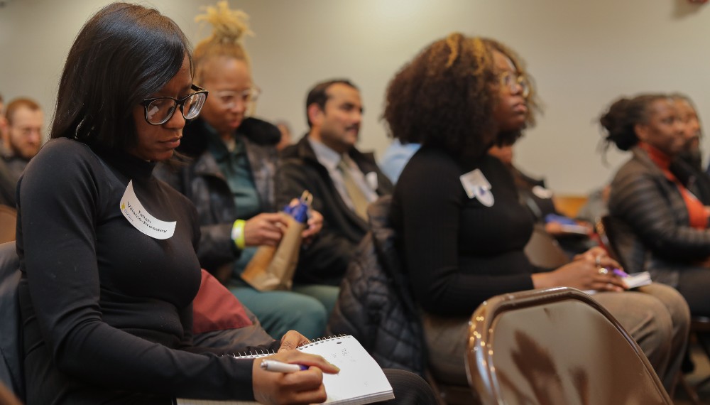 Business owners at a workshop