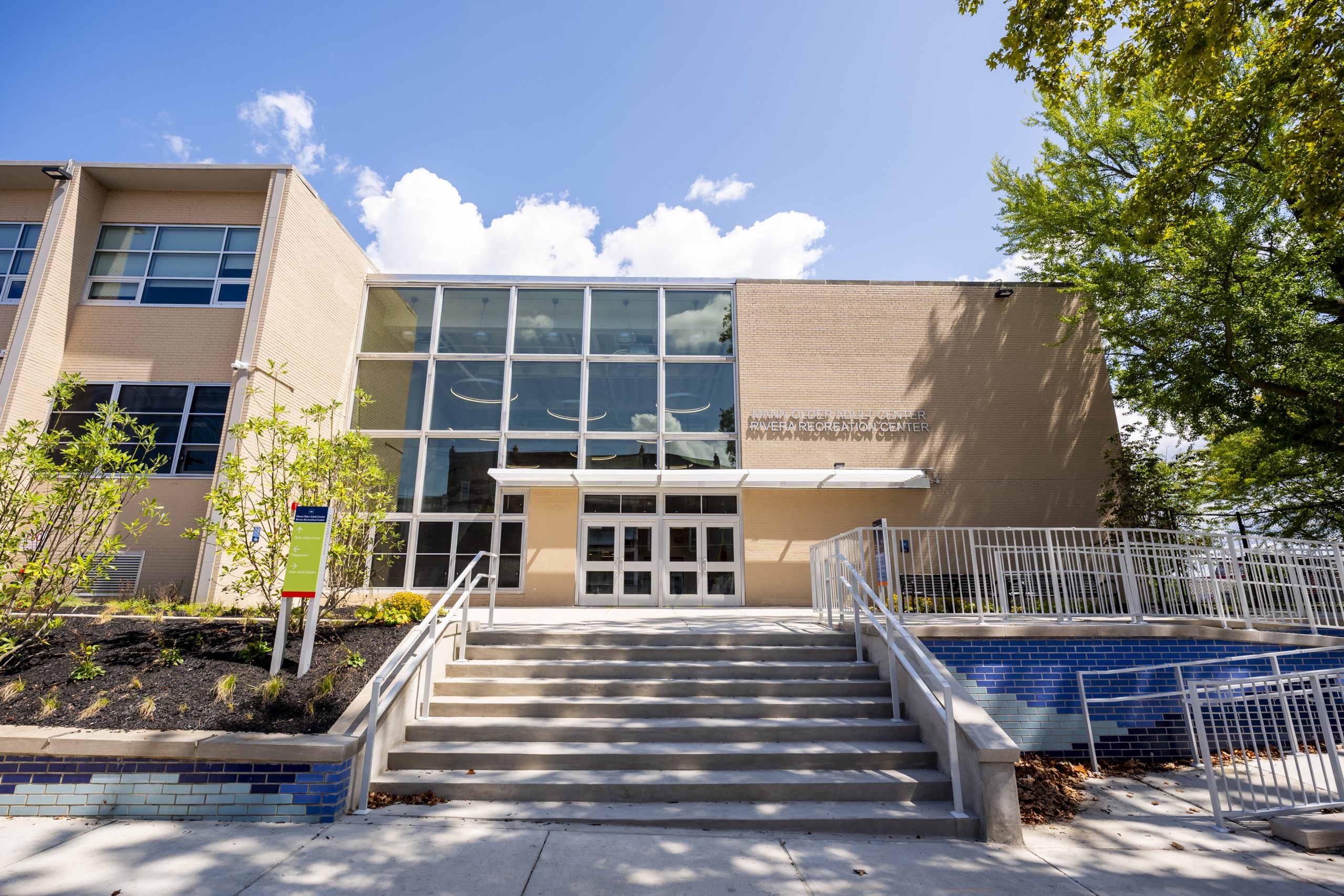 The Mann Older Adult Community Center/Rivera Recreation Center in Fairhill