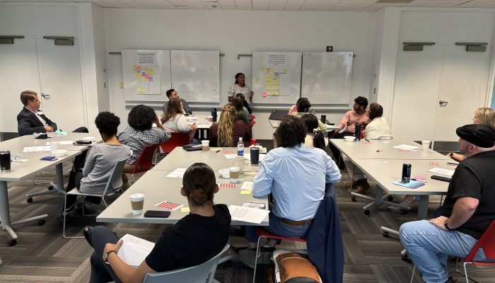 City colleagues gathered in September 2025 to discuss problems facing businesses and ways to address them