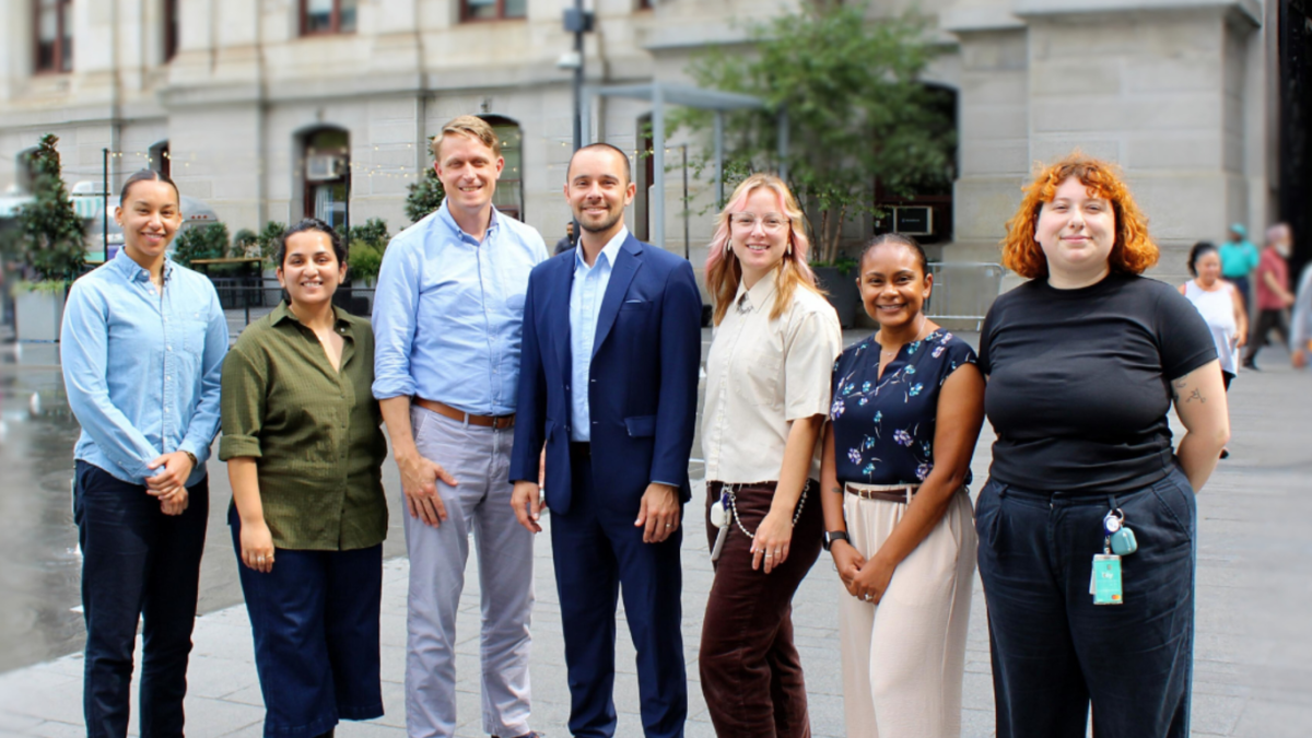 A picture of the Mayor's Office of Policy Planning & Delivery team