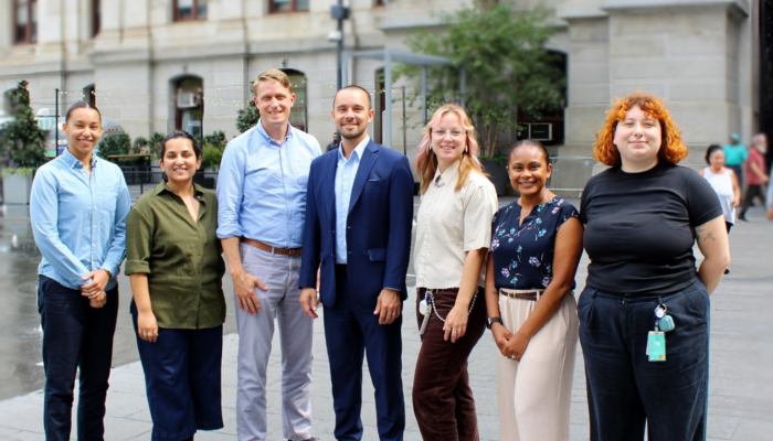 A picture of the Mayor's Office of Policy Planning & Delivery team
