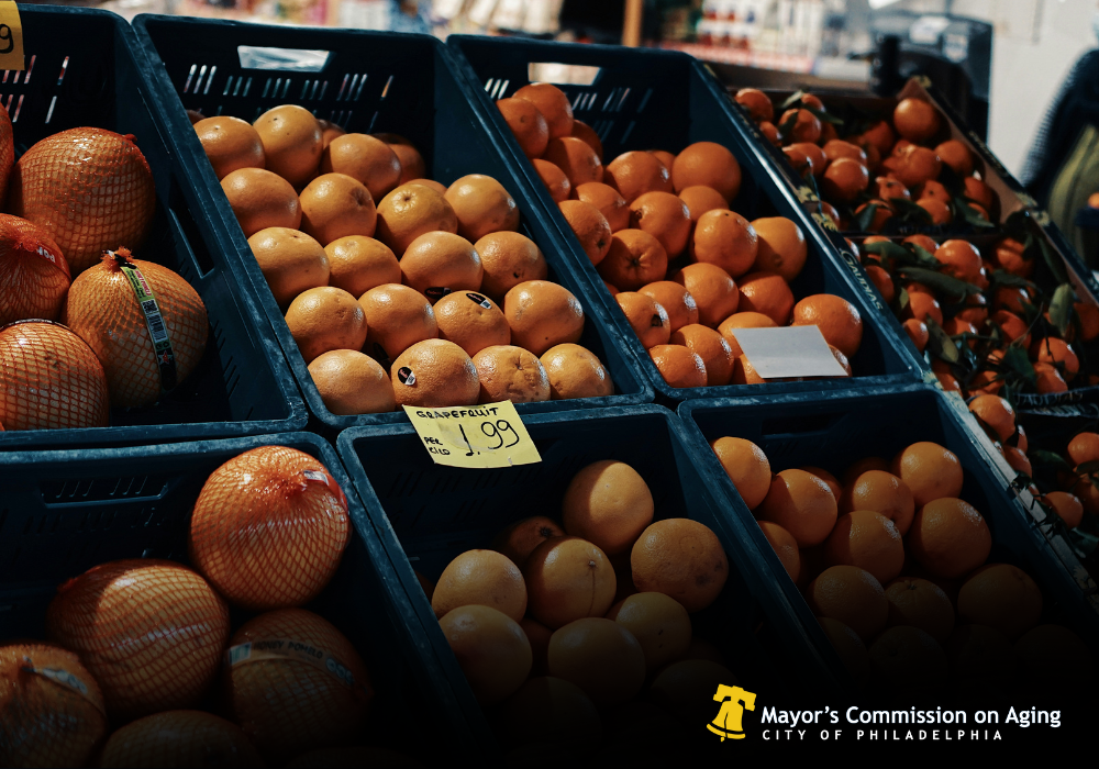 Fruit at grocery store