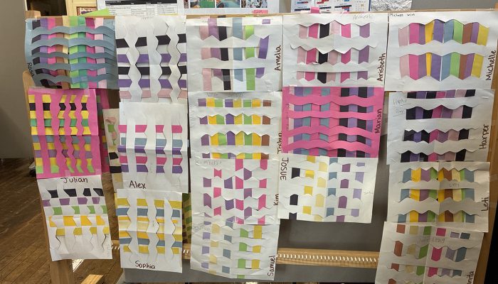 Sunrise Indigenous Peoples Activity - Textile Weaving