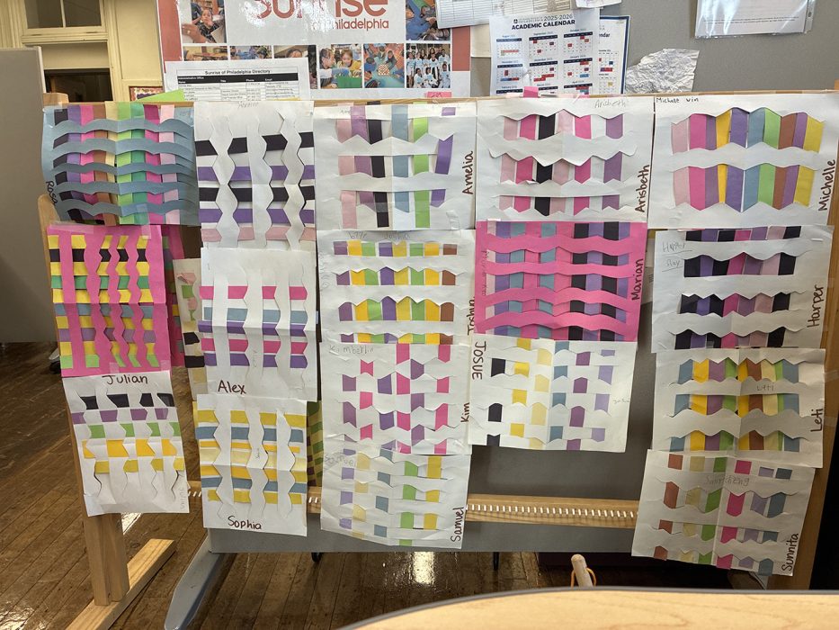 Sunrise Indigenous Peoples Activity - Textile Weaving
