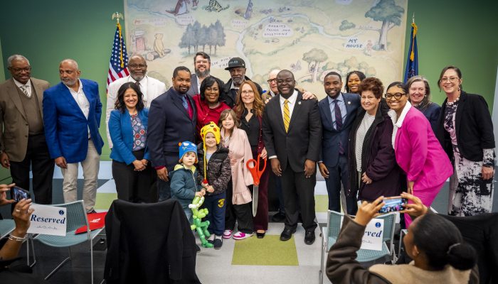 Lawncrest Library Ribbon Cutting
