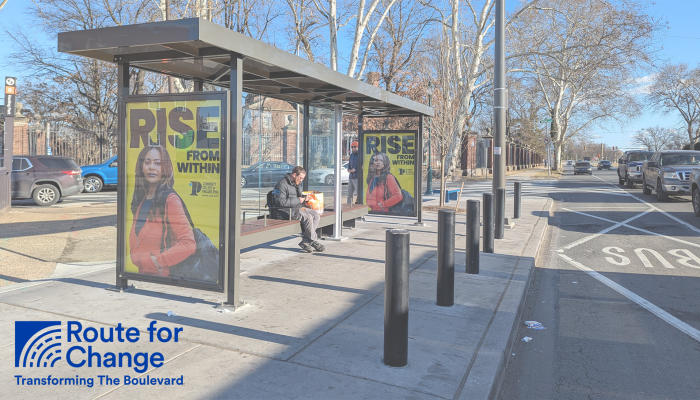 bus shelter rendering