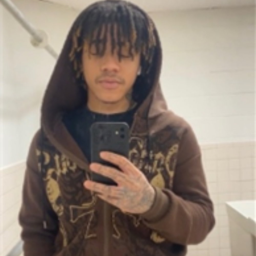 male holding phone for mirror picture