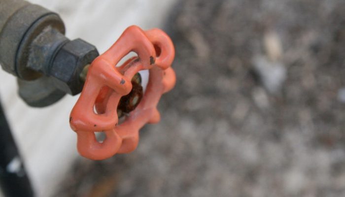 A shutoff valve