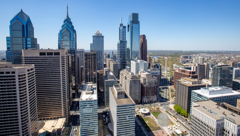 Skyline of the City of Philadelphia
