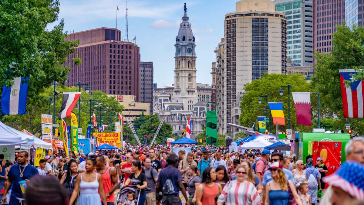 Festival on Benjamin Franklin Parkway
