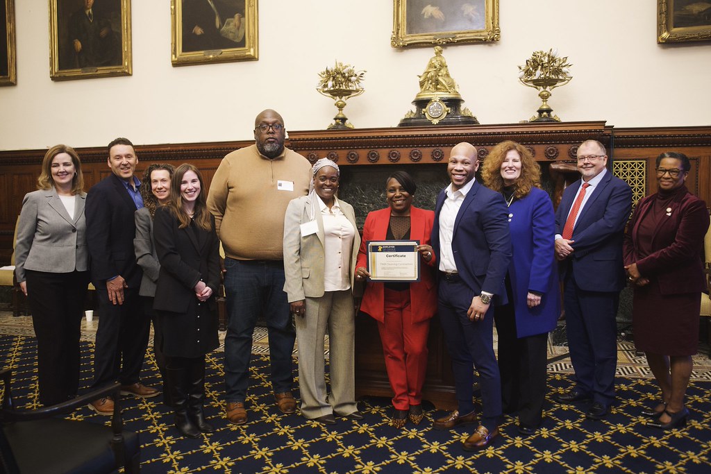 Group photo from last year's Employer of Choice breakfast