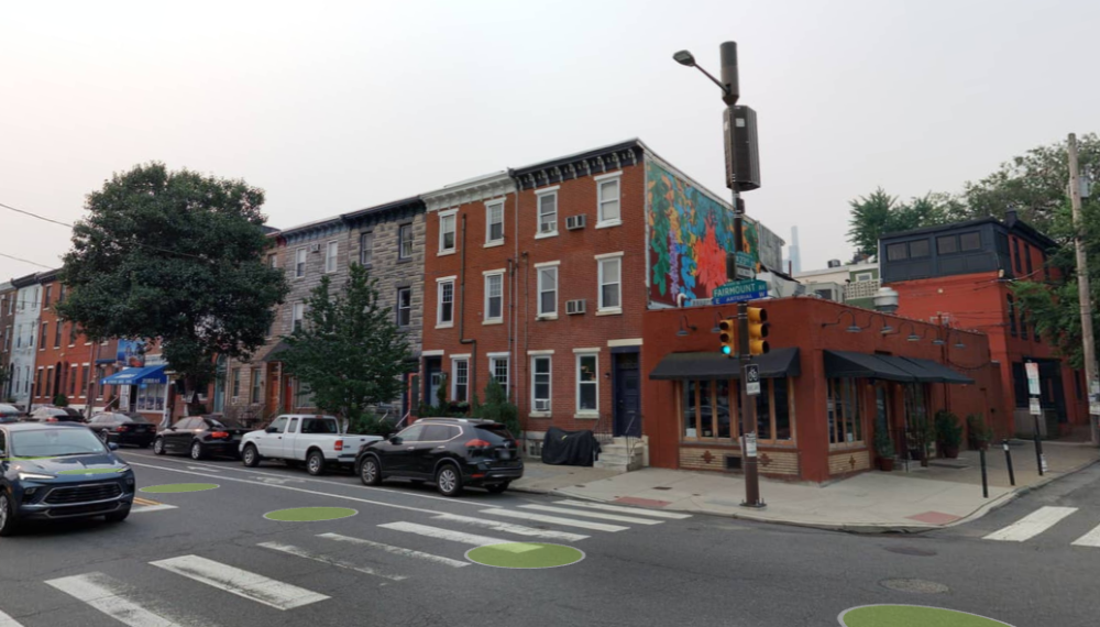The southeast corner of 23rd and Fairmount.